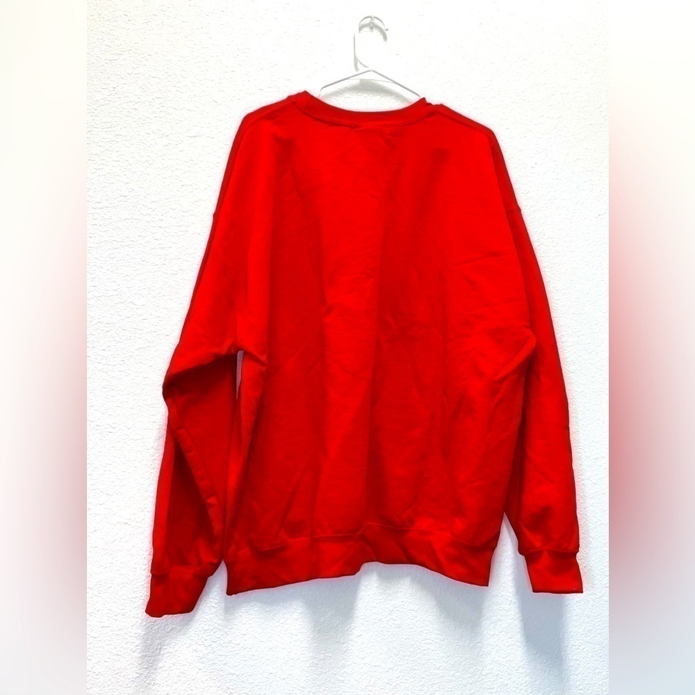 Dalmatian Christmas tree red crewneck sweatshirt xl - Picture 2 of 2